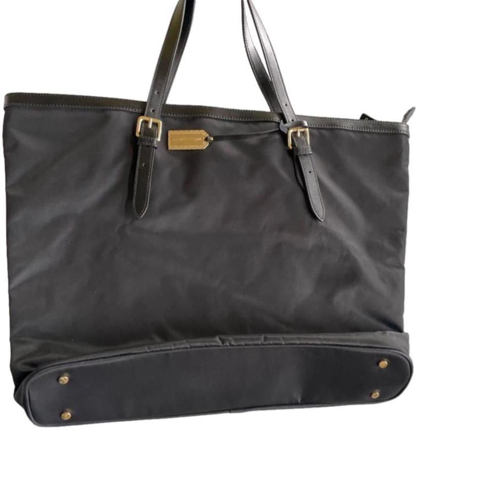 Black Saks Fifth Avenue Tote Bag